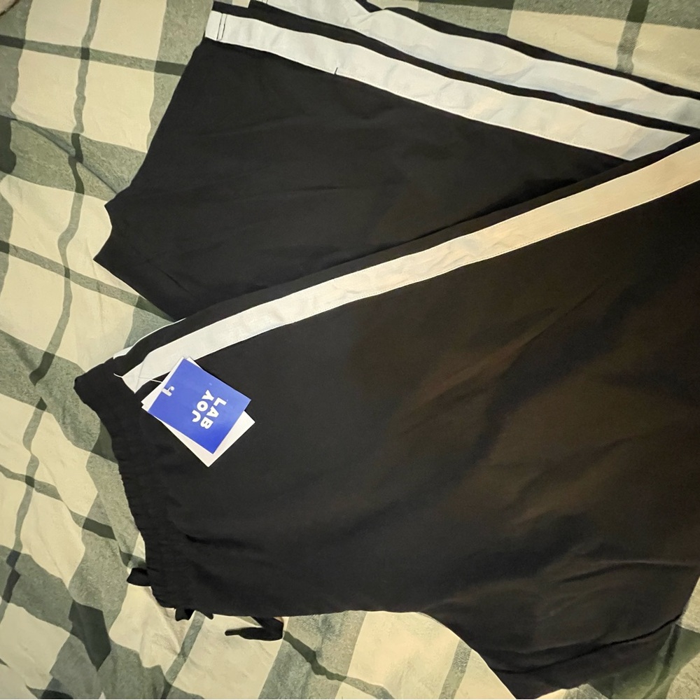 JoyLab Black and White Track Pants